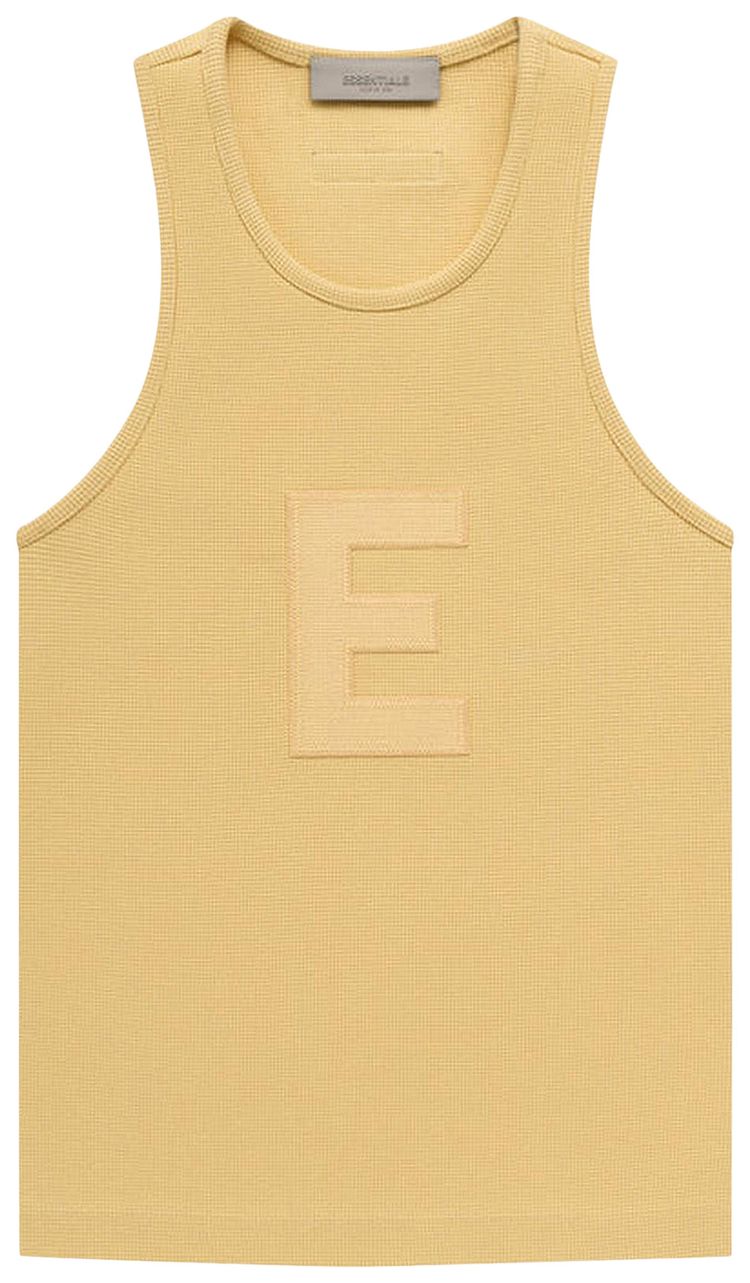 Fear of God Essentials Waffle Tank Light Tuscan