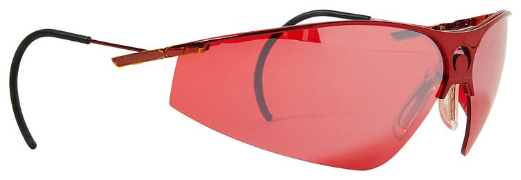 Marine Serre x Gentle Monster Tinted Glasses Red From the Closet of Lexie Liu