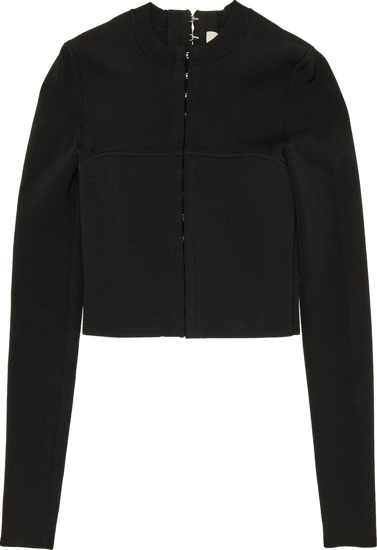 Dion Lee Cropped Blazer 'Black', From the Closet of Lexie Liu