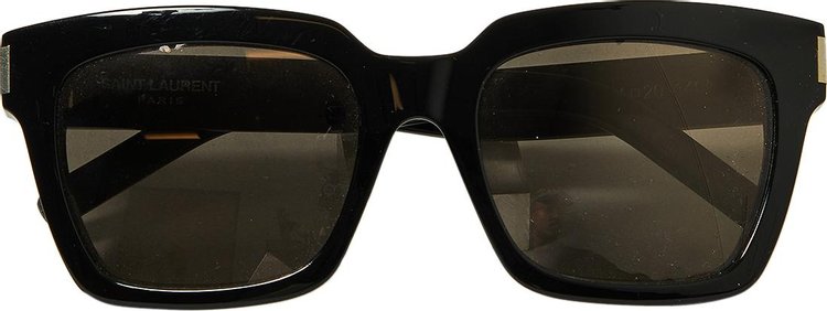 Saint Laurent Bold SL 1 Sunglasses 'Black', From the Closet of Lexie Liu
