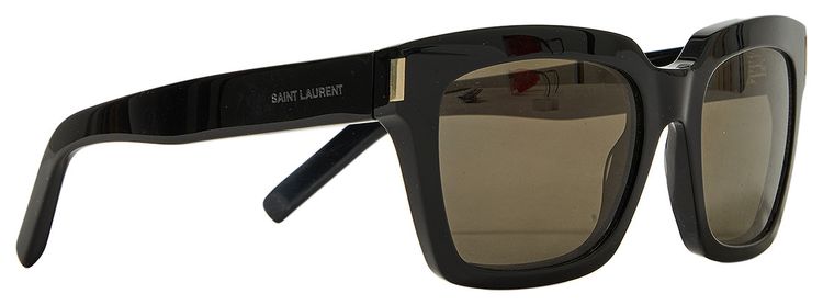 Saint Laurent Bold SL 1 Sunglasses Black From the Closet of Lexie Liu