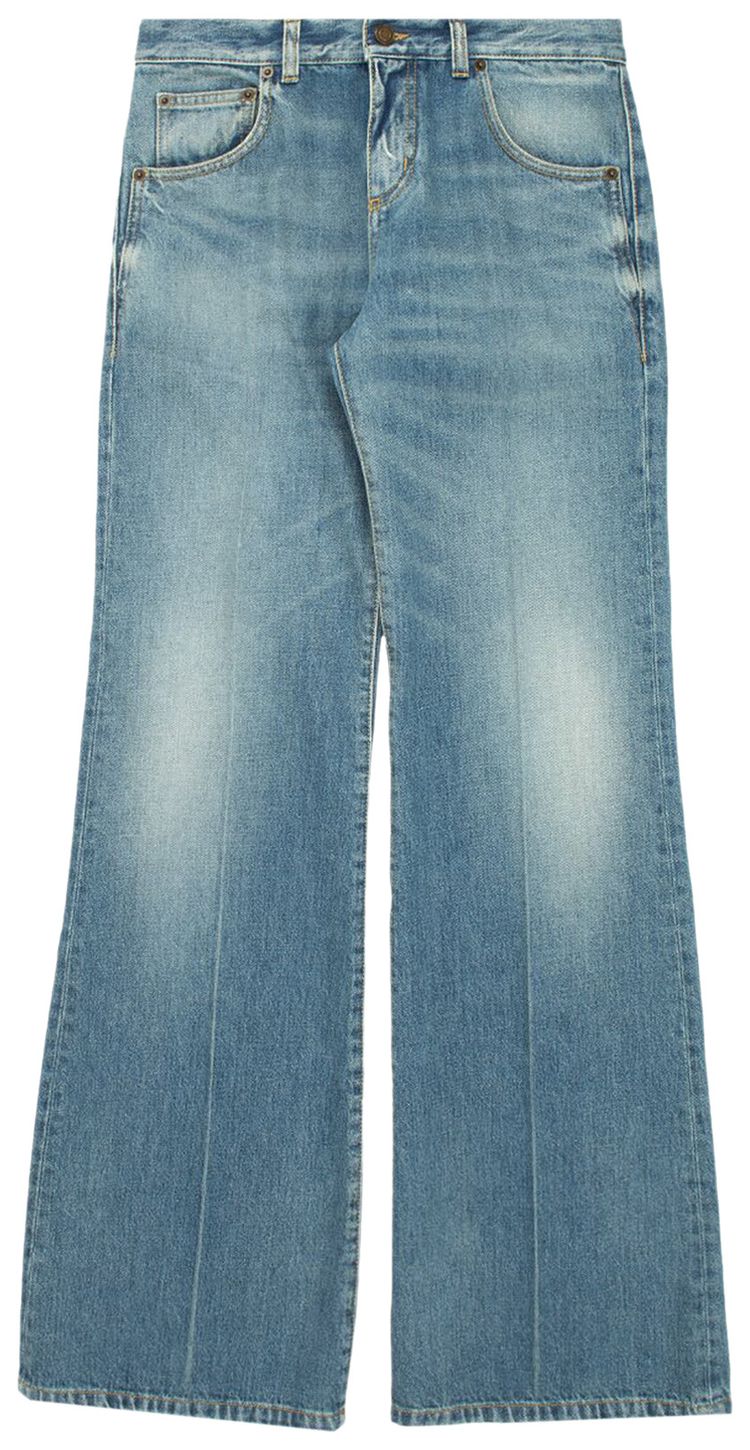 Saint Laurent Nicole Jeans Authentic Medium Blue