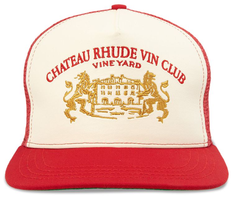 Rhude Cellier Hat RedCream