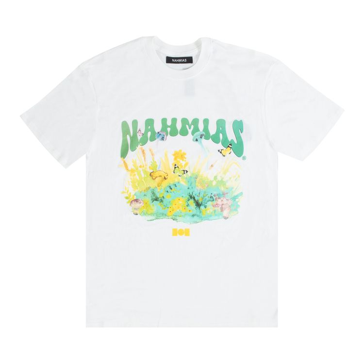 Nahmias Floral T Shirt White