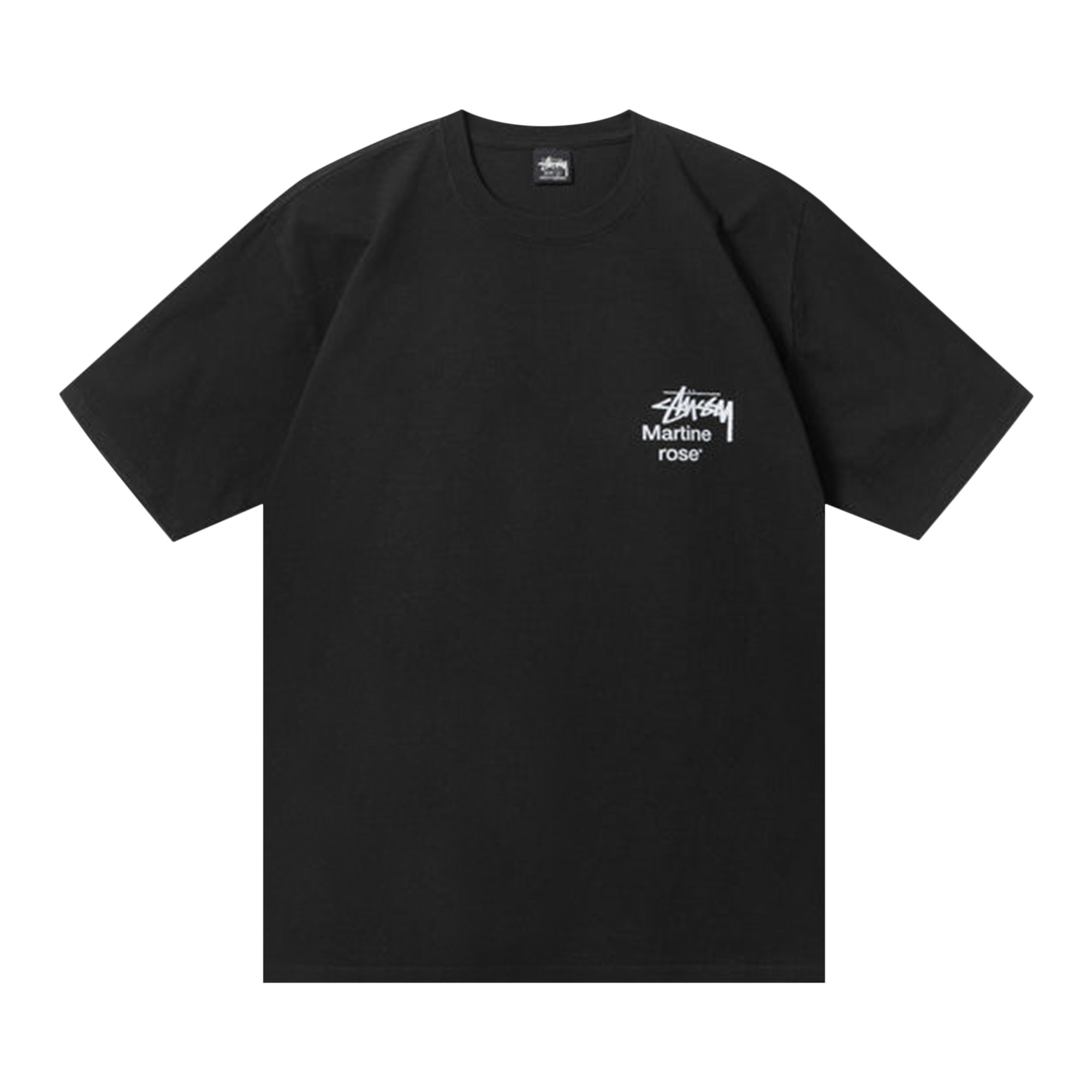 Stussy x Martine Rose Collage Pigment Dyed Tee 'Black'