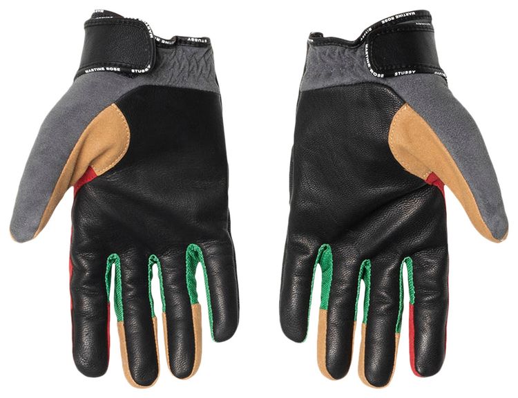 Stussy x Martine Rose Driving Gloves Multicolor