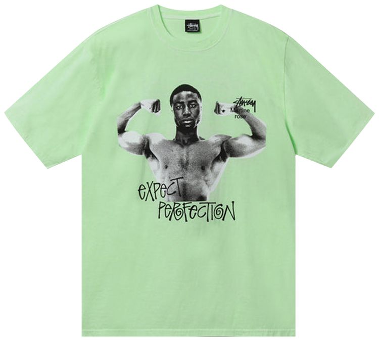 Stussy x Martine Rose Stand Firm Pigment Dyed Tee Patina