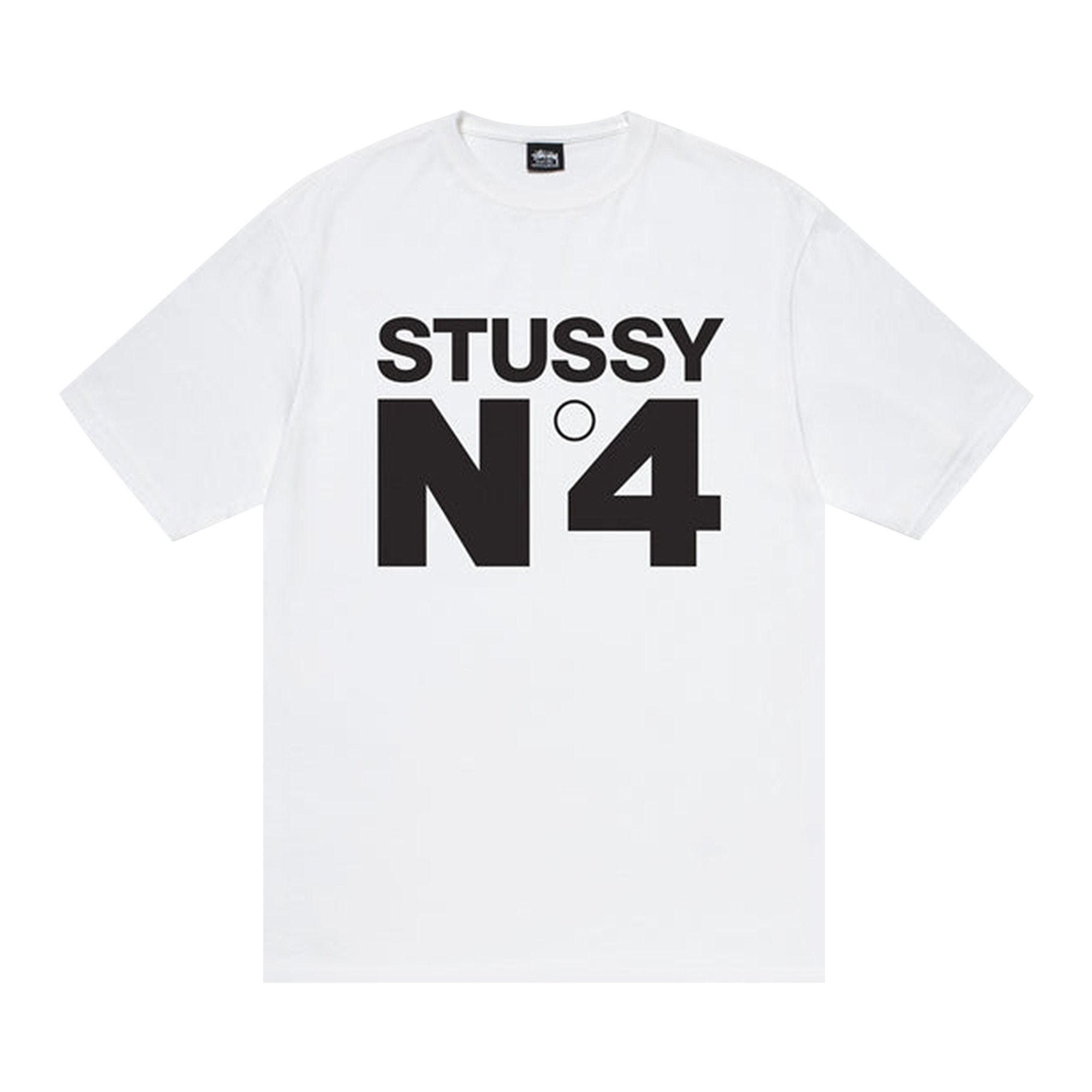 Buy Stussy No.4 Tee 'White' - 1904901 WHIT | GOAT Buy Stussy No.4 Tee 'White' - 1904901 WHIT | GOAT