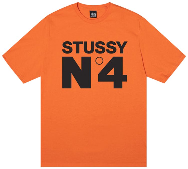 Stussy No4 Tee Coral