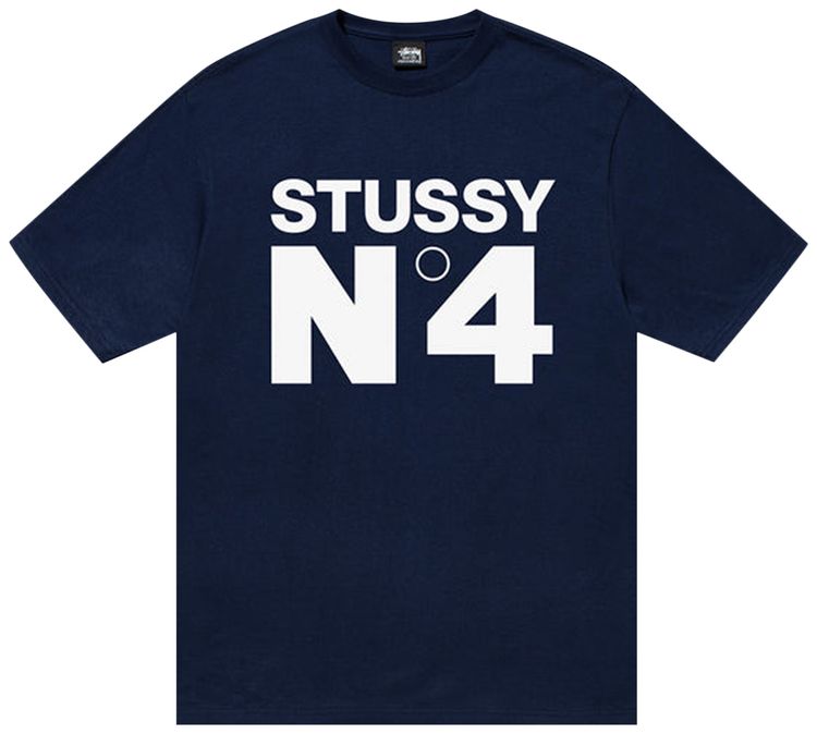 Stussy No4 Tee Navy