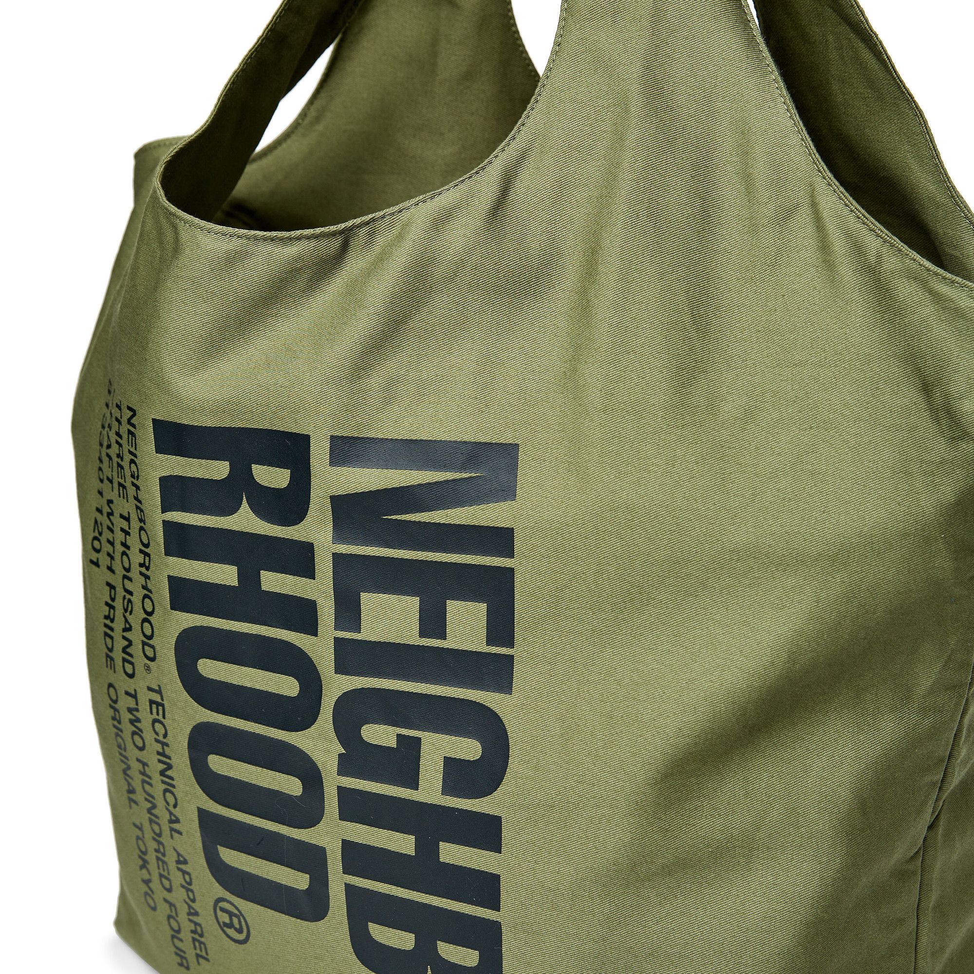 Buy Neighborhood ID Tote Bag 'Olive Drab' - 231MYNH CG02