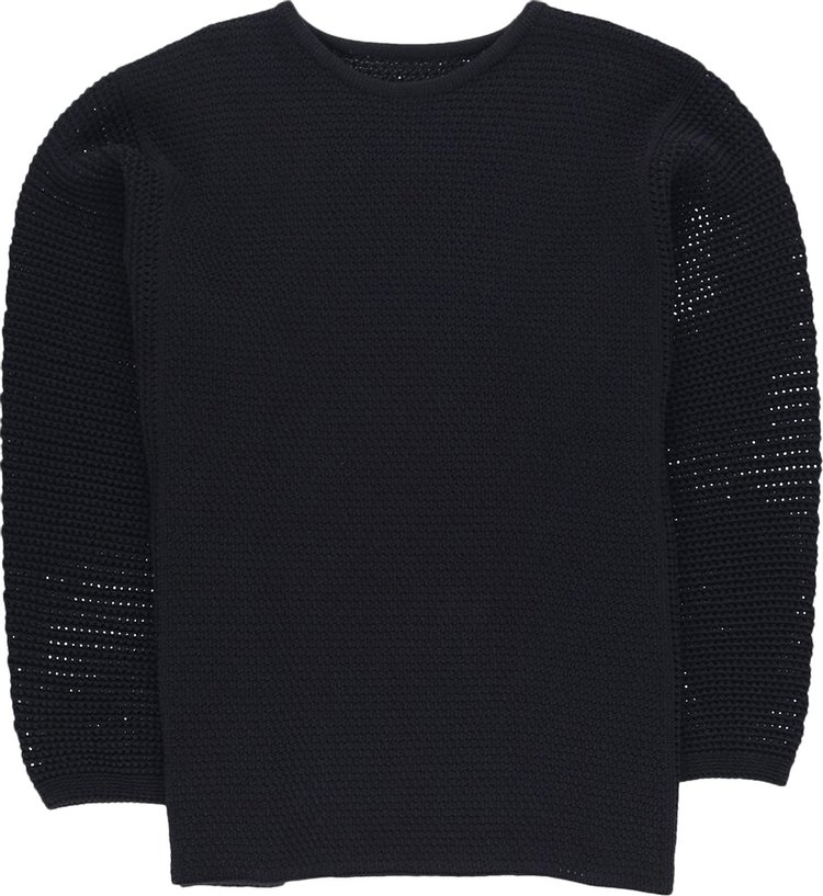 Homme Plissé Issey Miyake Rustic Knit 'Darkness Brown'