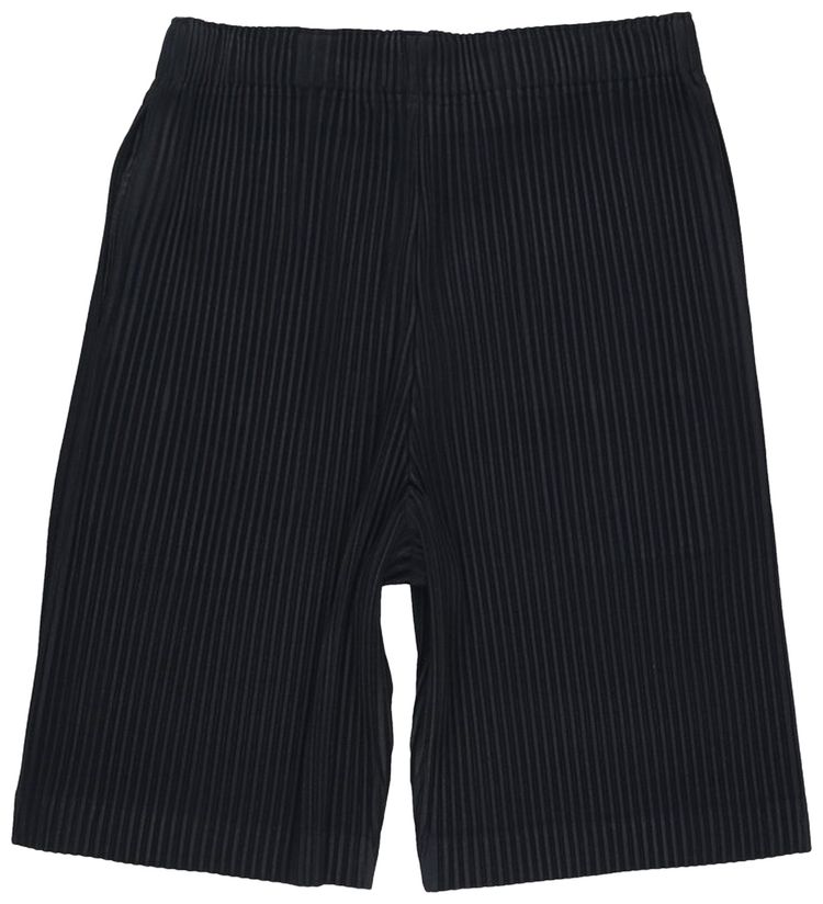 Homme Plisse Issey Miyake Pleats Shorts Black