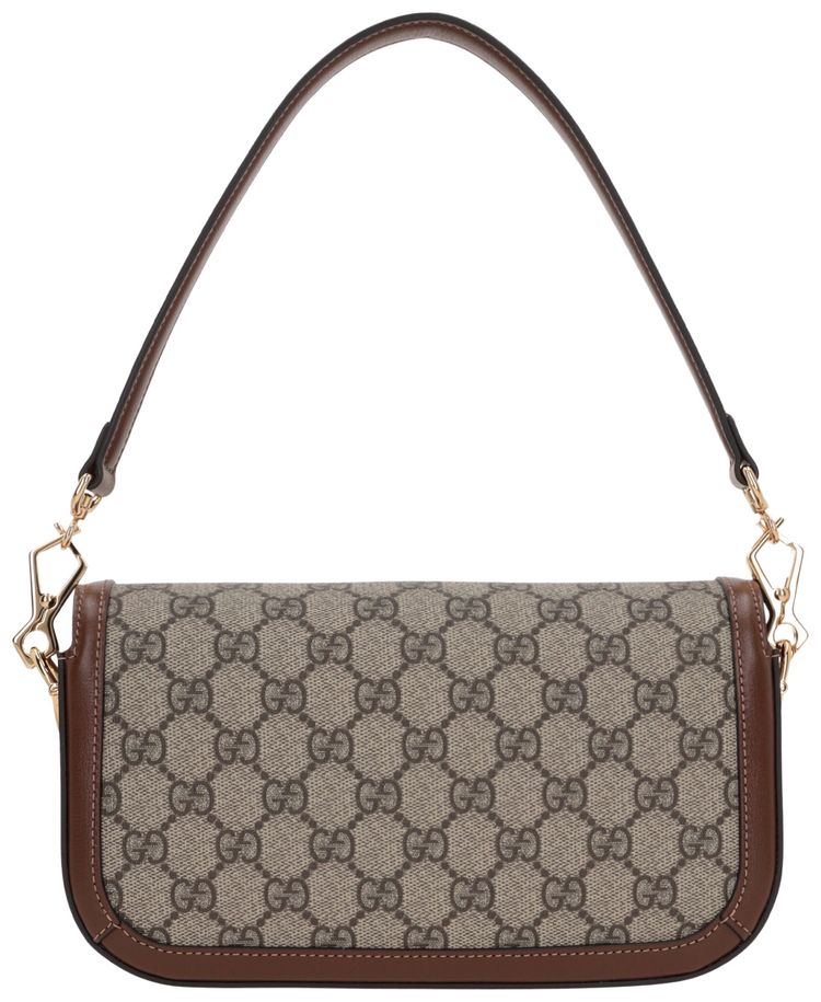 Gucci Horsebit 1955 Shoulder Bag BeigeEbony