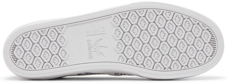 Adidas Court Rallye Slip Allover Logo Collegiate Royal