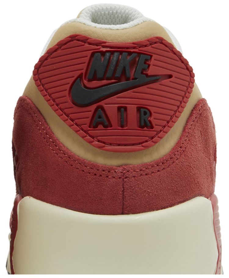 Nike Air Max 90 Leather GS Sesame Red Clay
