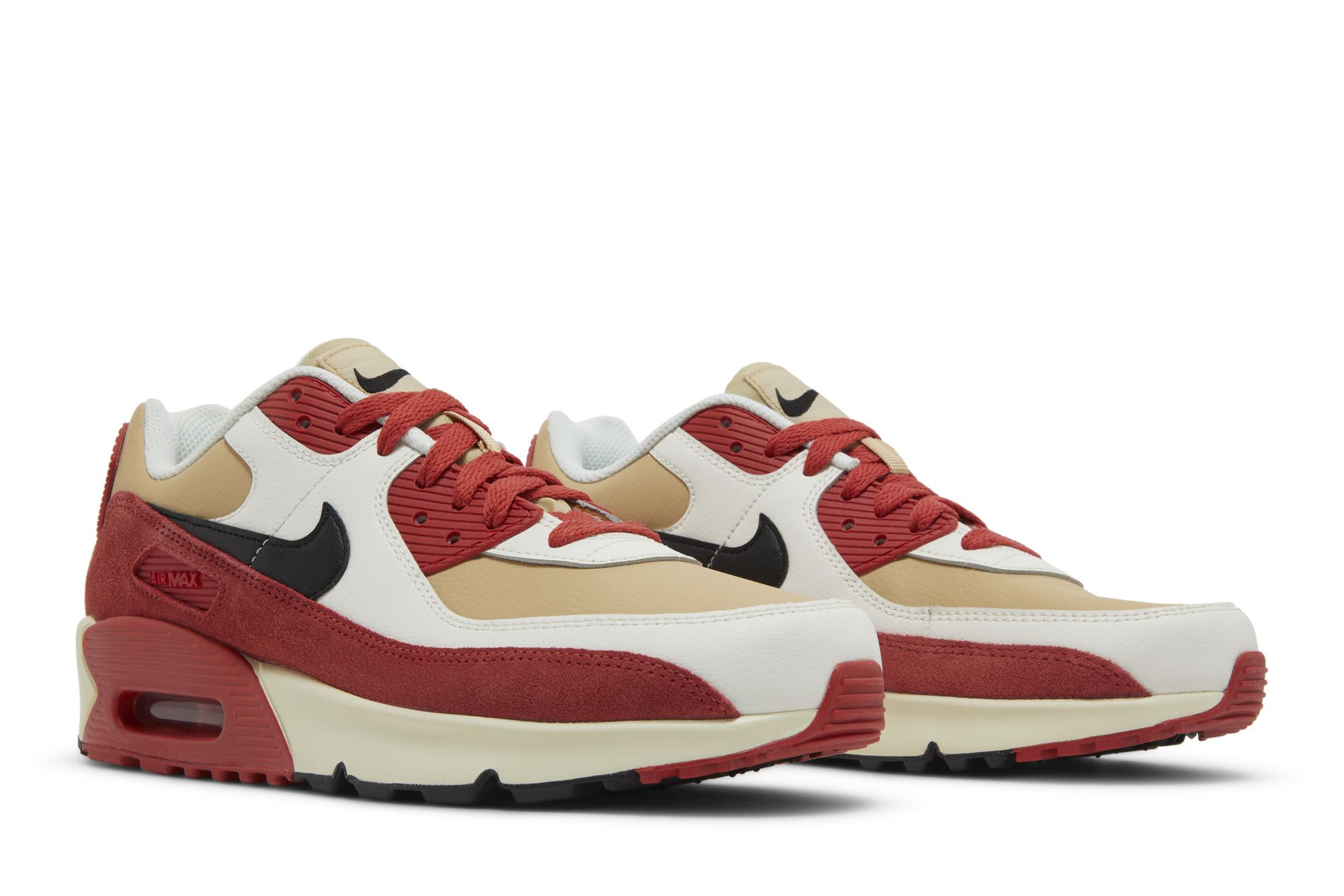 Buy Nike Air Max 90 Leather GS 'Sesame Red Clay' - CD6864