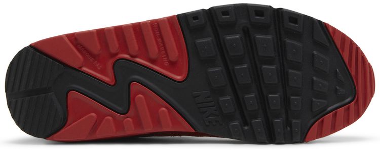 Nike Air Max 90 Leather GS Sesame Red Clay