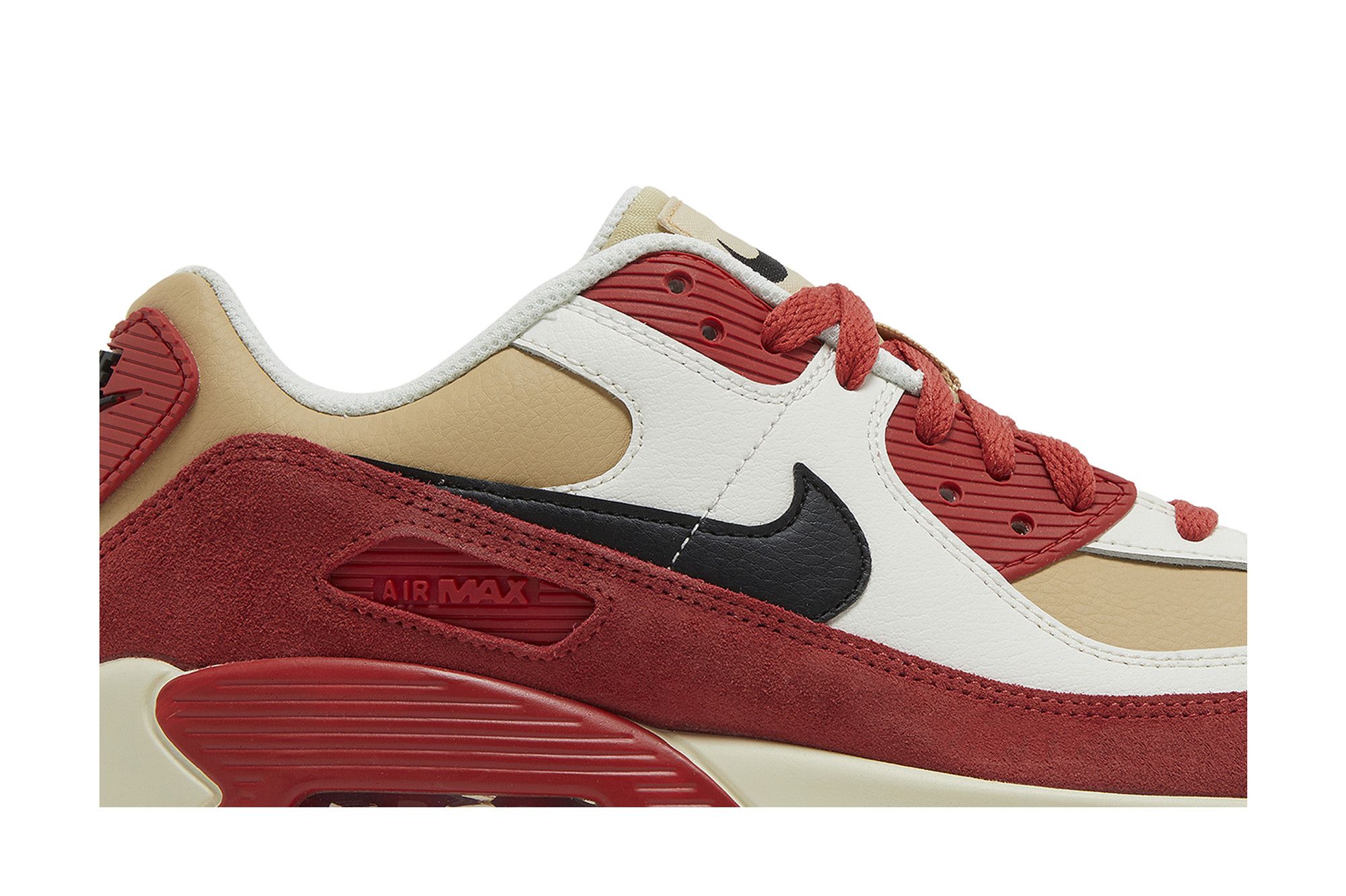 Buy Air Max 90 Leather GS 'Sesame Red Clay' - CD6864 200 | GOAT