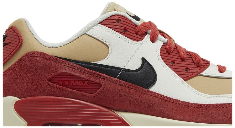 Nike Air Max 90 Leather GS Sesame Red Clay
