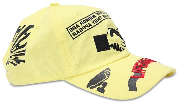 032C Warning Cap Yellow