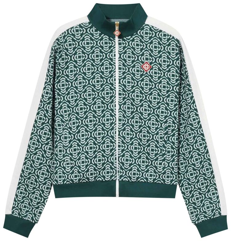 Casablanca Monogram Track Top Deconstructed Monogram