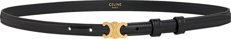 CELINE Triomphe Belt 'Black'