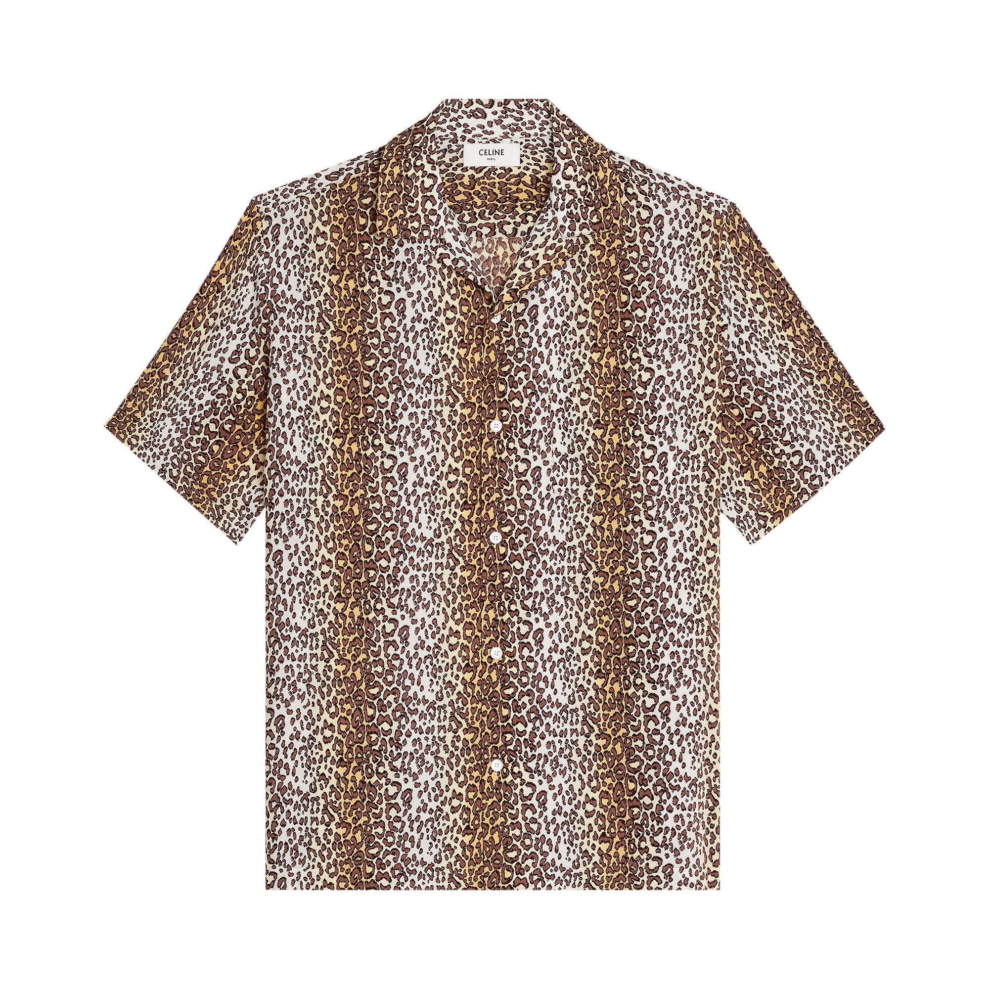Buy CELINE Hawaii Leopard Chemise 'Leopard' - 2C946227U 19LE Buy CELINE Hawaii Leopard Chemise 'Leopard' - 2C946227U 19LE