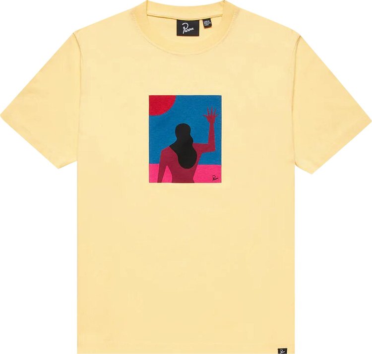 Parra God Speed Tee 'Pale Yellow'