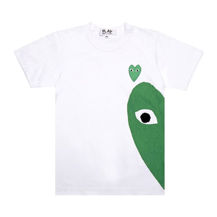 Comme des Garcons PLAY T Shirt White