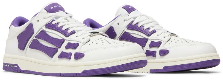 Amiri Skel Top Low White Purple