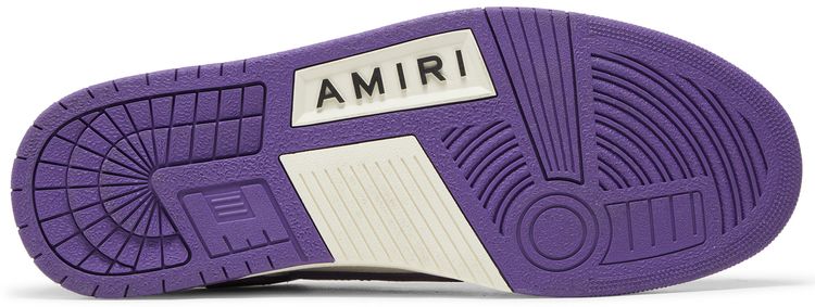 Amiri Skel Top Low White Purple