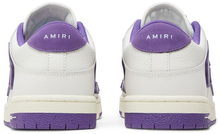 Amiri Skel Top Low White Purple