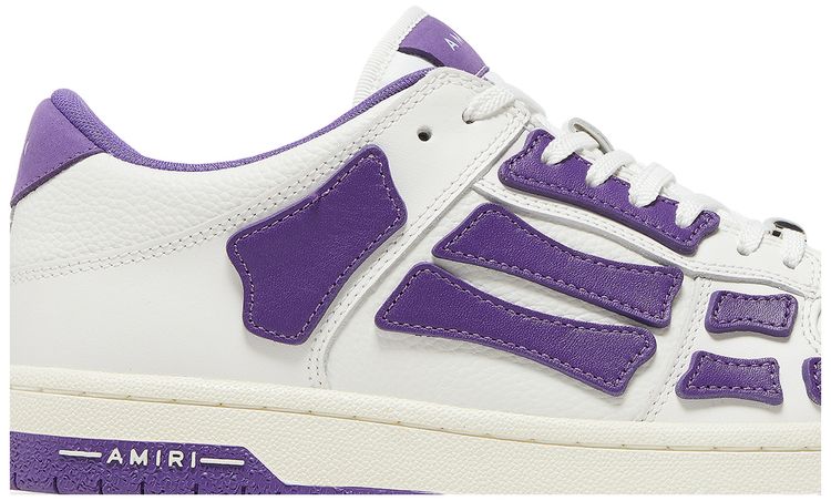 Amiri Skel Top Low White Purple