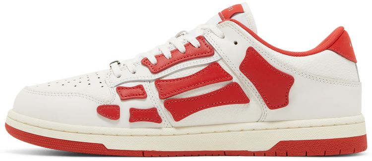 Amiri Skel Top Low White Red