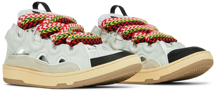 Lanvin Curb Mule White