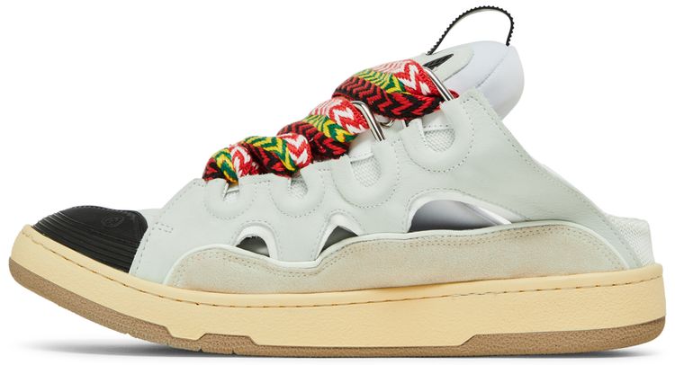 Lanvin Curb Mule White