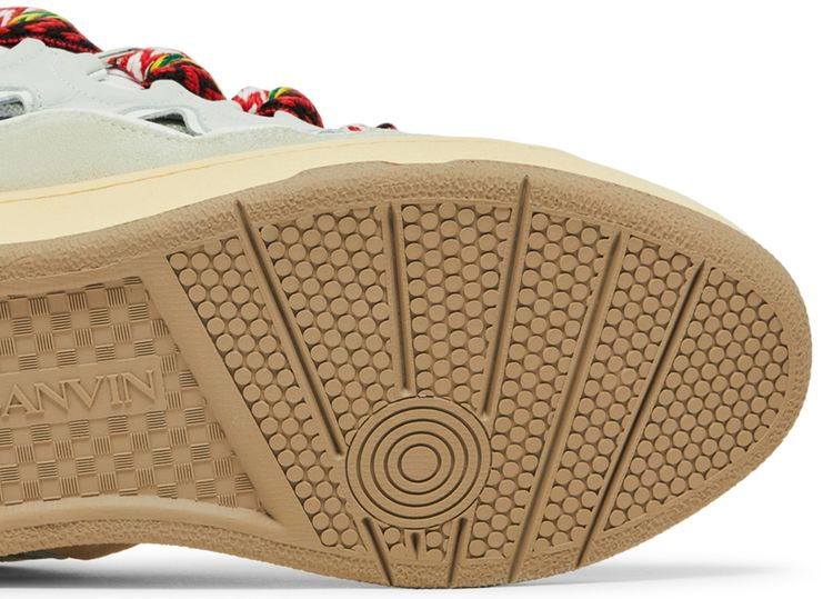 Lanvin Curb Mule White