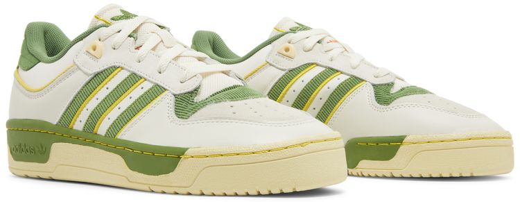 Adidas Rivalry Low 86 Chalk White Crew Green
