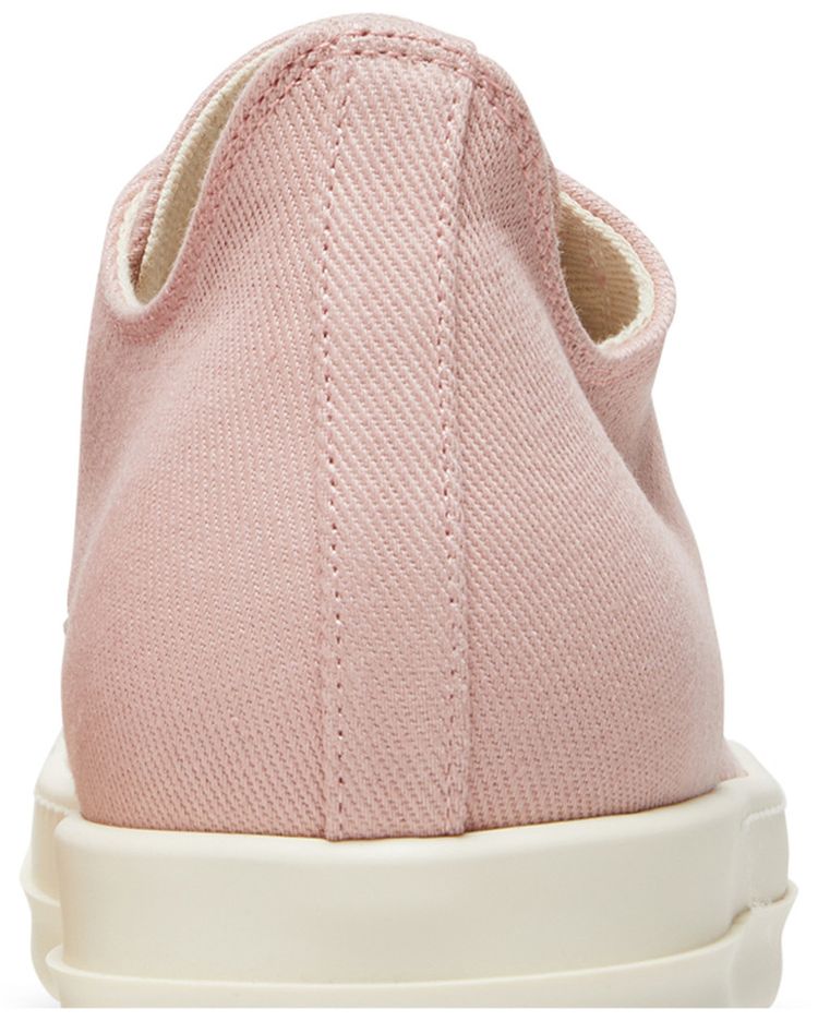 Rick Owens Wmns EDFU DRKSHDW Canvas Low Faded Pink