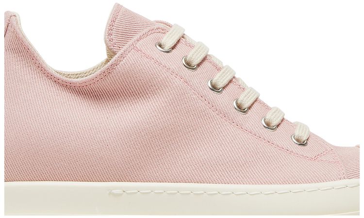 Rick Owens Wmns EDFU DRKSHDW Canvas Low Faded Pink