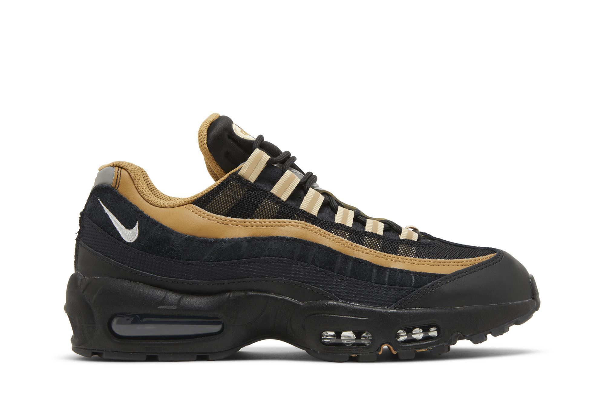 Nike air max 95 sale og black metallic gold