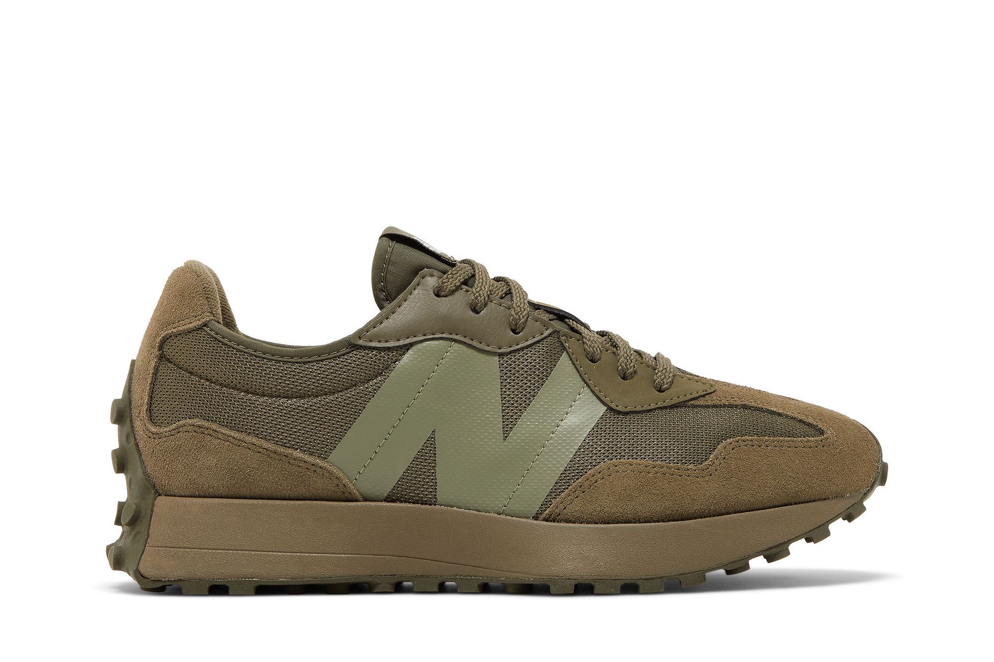 New balance 327 verde musgo 2025
