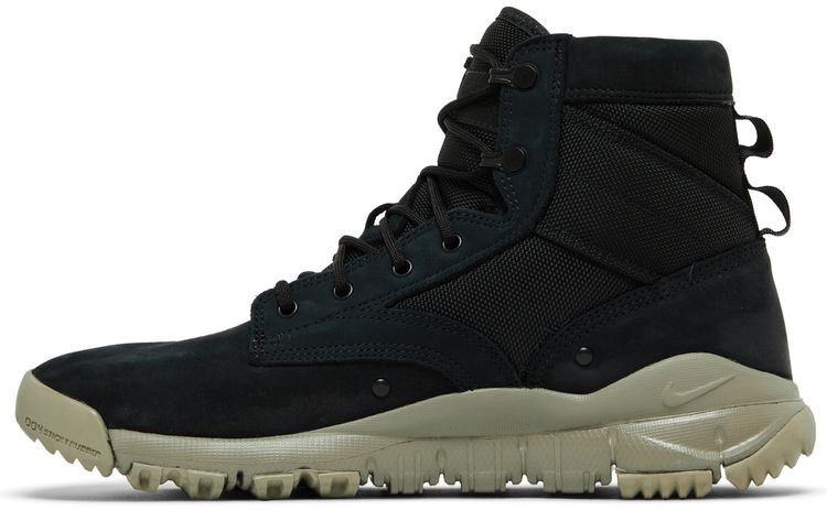 SFB Field 6 Inch Leather Boot Black Light Taupe