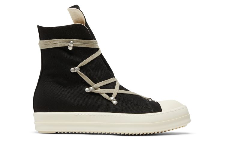 Buy Rick Owens DRKSHDW Strobe Cotton Denim Hexa High 