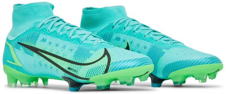 Nike Mercurial Superfly 8 Elite FG Dynamic Turquoise Lime Glow