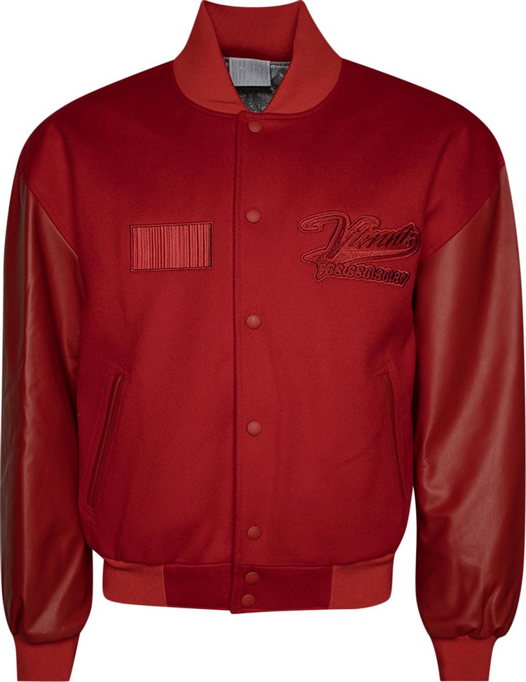 VTMNTS College Jacket 'Red'