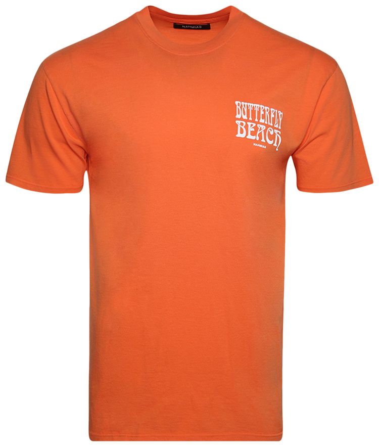 Nahmias Butterfly Beach T Shirt Orange