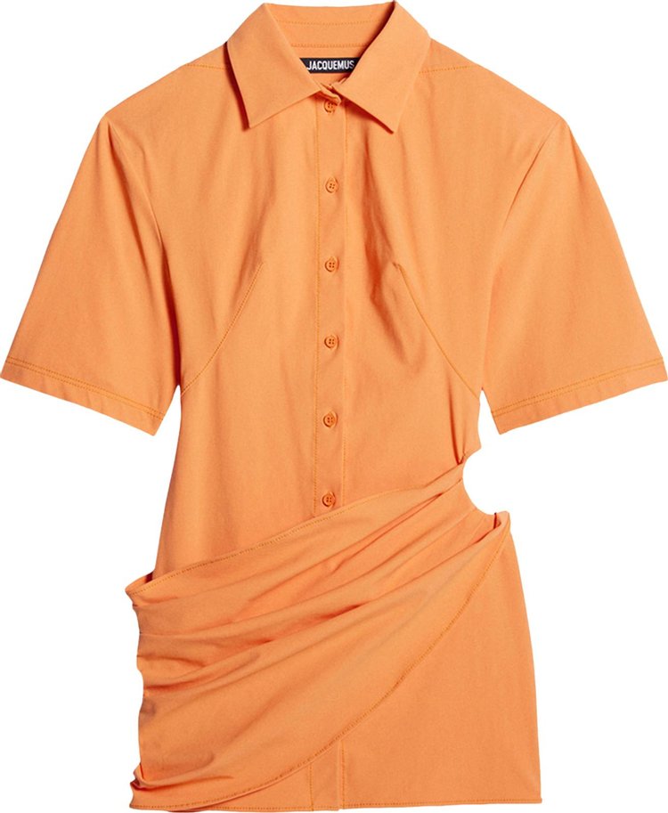 Jacquemus La Robe Camisa 'Orange'