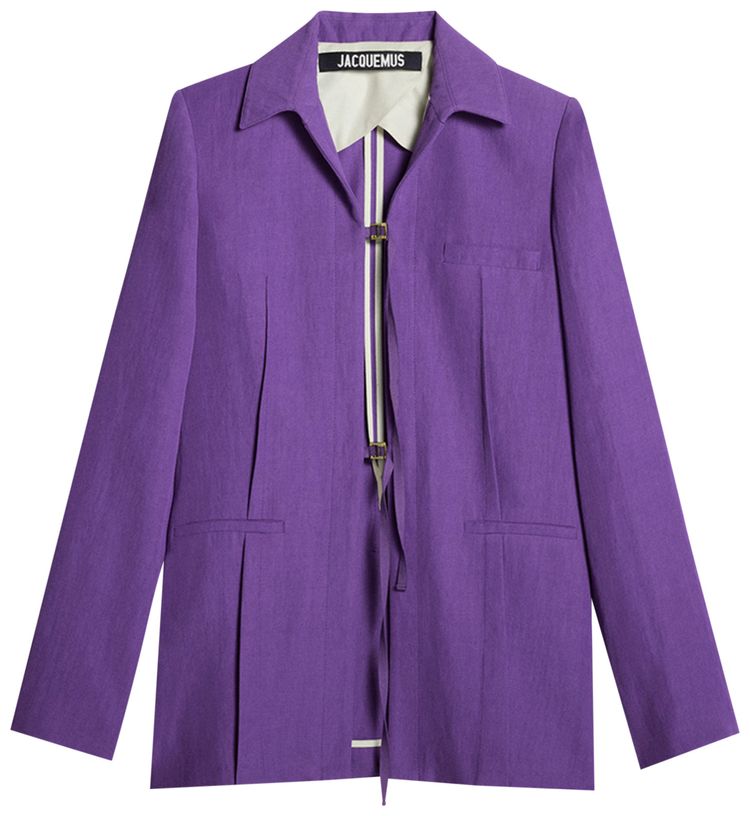 Jacquemus La Veste Amaro Purple